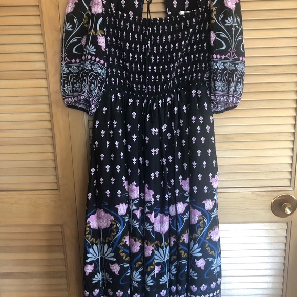 Anthropologie DASHA smocked, Midi dress - Picture 9 of 12